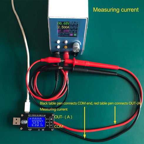 PEMENOL DC-DC CNC USB Step Up/Down Power Supply Regulator Module - Adjustable Voltage Converter with Display