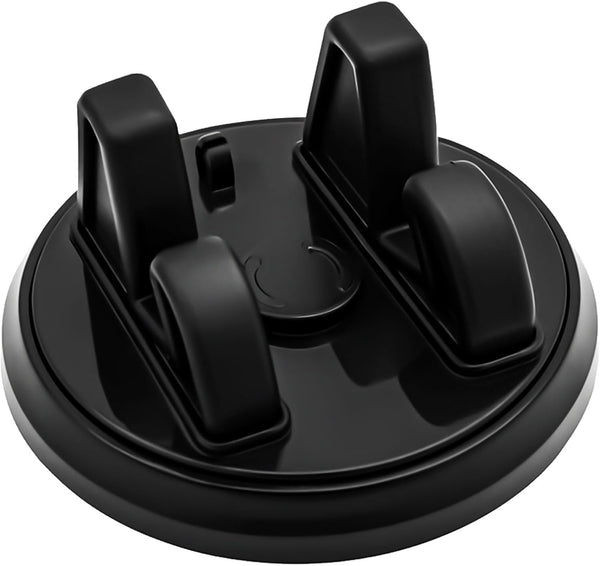 Brvlsoc 360 Rotatable Car Phone Mount with Three-Point Dashboard Support Washable Adhesive Holder