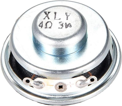 uxcell 3W 4 Ohm DIY Speaker, 40mm Round Shape Replacement Loudspeaker, 2pcs