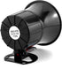 QWORK Electric Siren Horn, DC 12V Security Loud Wired Alarm Siren for Home Alarm System, 110 dB