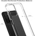 Sucnakp Premium Clear Back Panel + TPU Bumper Cover for Samsung Galaxy A03S Case, US Version (YKL Clear)