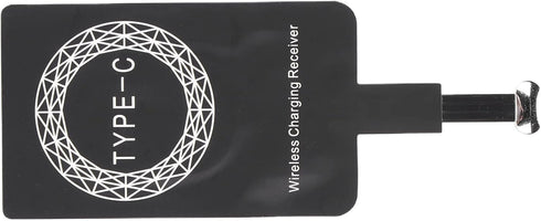 Qi Type C Ultra Thin Charging Receiver, Type C DC 5V/800mA Universal Charger Adapter for Mobile Phone