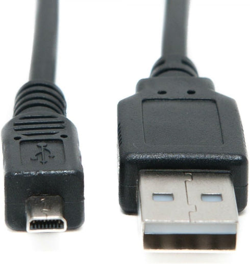 Replacement Panasonic DMW-USBC1 USB Cable – Data Sync & Photo Transfer Lead for Panasonic Lumix Cameras – 1.5m USB 2.0