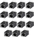 uxcell DC-003 3.5mm x 1.0mm DC Power Jack Plug, 15pcs 3 Pin Female Socket Connector
