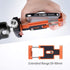 K&F Concept Aluminum Alloy Quick Release Plate with 1/4 Inch Screw for Camera, Cage, Cellphone, etc (Orange)