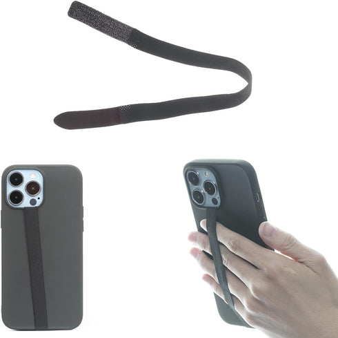 TFY Elastic Phone Strap, Universal Slim Hand Finger Grip, Non-slip Cell Phone