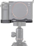 Quick Release Baseplate QR Plate Mount for Sony Alpha A7C ILCE-7C Mirrorless Camera, Arca-Swiss Tripod Compatible