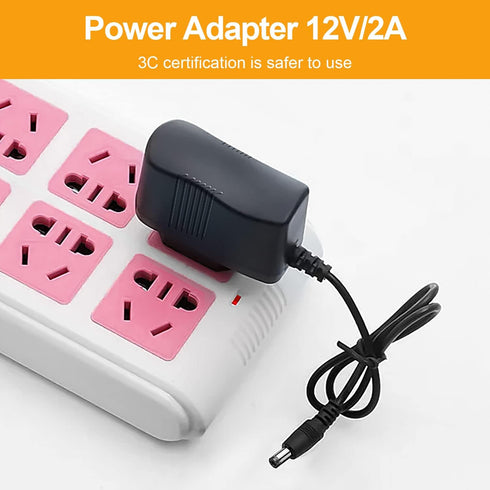 AC/DC Adapter Replacement Power Supply for Camry and Bromech Scales, Electronics Charger Cord for Commercial Food Scale