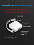 20000mAh Portable Power Bank Charger Battery Pack with Built-in USB-C and iOS Cables for iPhone, Samsung