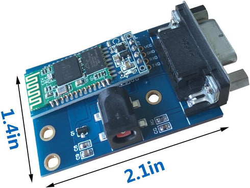 DSD TECH SH-B23A Bluetooth 2.0 to RS232 Serial Adapter with DB9 Converter