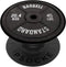 Barbell Weightlifting Plate Gym Workout Body Building Muscle PopSockets PopGrip: Swappable Grip for Phones & Tablets