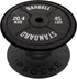 Barbell Weightlifting Plate Gym Workout Body Building Muscle PopSockets PopGrip: Swappable Grip for Phones & Tablets