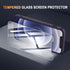 Magnetic Translucent Case for iPhone 12/iPhone 12 Pro, Slim Anti-Fingerprints Shockproof Cover with Screen Protector