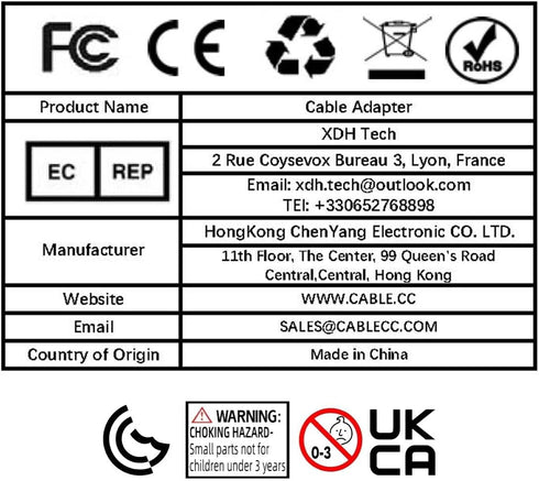 chenyang HDMI Extension Cable, HDMI 1.4 Male to Female 90 Degree UP Angled, 0.5m