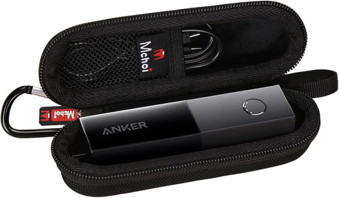 Mchoi Hard Case for Anker Portable Charger 511, 5,000mAh, Waterproof Shockproof Battery Pack Holder, Case Only