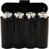 4 Pack AA/AAA/CR123A Black Battery Holder Storage Cases