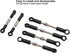 Set 144001 144002 124018 124019 124017 124016 Set, plplaaoo RC Tie Link Rods for WLtoys Remote Control Car Upgrade