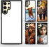Samsung Galaxy S24 Ultra 5PCS Phone Case - Soft Anti-Slip Rubber & Printable Aluminum, Slim Fit, Custom DIY, Black.