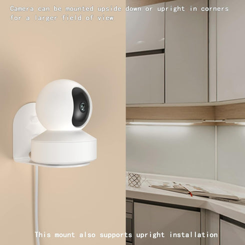 Metal L-Bracket Wall Mount for Reolink Camera, Better Viewing Angles for Reolink Indoor Camera (NOT Included Camera)