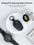 Samsung Watch Charger, 1400mAh Portable Wireless Power Bank, Fast Charging Magnetic Travel Car Keychain for Galaxy Watch
