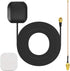 Bingfu Waterproof Active GPS Navigation Antenna, Adhesive Mount SMA Male with 15cm RG178 Coaxial Cable