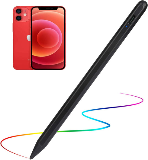 Stylus Pens for iPhone SE/12/X/9/8/7/13/14/15i, Evach Active Digital Pen with 1.5mm Ultra Fine Tip