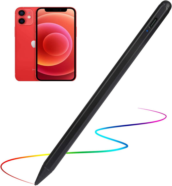 Stylus Pens for iPhone SE/12/X/9/8/7/13/14/15i, Evach Active Digital Pen with 1.5mm Ultra Fine Tip