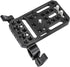 Universal Camera Baseplate – Integrated with 15mm Dual Rod Clamp for Shoulder Support Rig Tripod