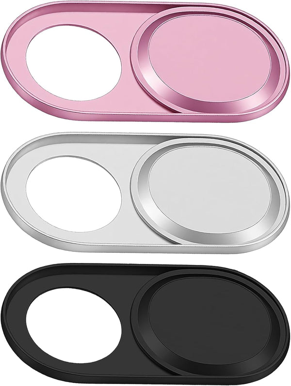 YQQYG 3 Pcs Laptop Camera Cover Slide, Ultra-Thin Metal Camera Cover, Webcam Covers