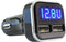 24W Dual USB Car Charger with 4.8A Volt Meter, LED Voltage & Amps Display, Compatible with iPhone 15/15 Pro Max