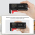 3PCS Digital LCD Battery Tester Checker for AA AAA 1.5V 3.7V 1.2~4.8V 9V Batteries, Household Battery Life Level Testers