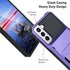 Wallet Case for Samsung Galaxy S22 with 4 Card Holder Slot - Shockproof Hybrid Heavy Duty Protection Armor Case
