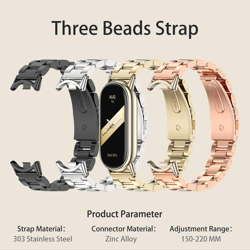 MIJOBS Strap for Xiaomi Mi Band 8, Breathable Replacement Wristband for SmartWatch