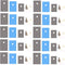 Easycargo 10 Packs TO-220 Heatsink Insulator/Mounting Kit (Screw+Washer+Bushing+Insulator) for TO-3P TO-247 TO-220 Heat