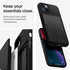 Spigen Slim Armor CS Case for iPhone 13 with Card Slot - Black