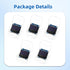 iPistBit 5 0.96 Inch 128x64 SSD1306 I2C ESP32(Blue) Pcs OLED Display Module, Pixel Luminous OLED Display Board