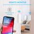WiFi Door Sensor, Smart Window Contact Detector for Home Security, Compatible with Alexa & Google Assistant (4 Pack)
