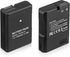 EN-EL14 EN EL14A Battery 2-Pack 1500mAh Li-ion for Nikon D3100, D3200, D3300, D3400, D3500, D5100, and More