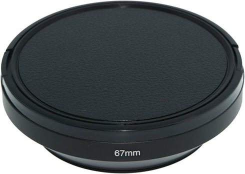67mm 1 77mm >16mm SIOTI Lens Hood, Oxidation Matte Anti Reflective Treatment, Aluminum Alloy, with * Lens Cap