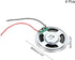 uxcell 4 0.5W 8 Pcs Ohm Small Speakers Metal Shell Round Internal Micro Magnet Speaker for Mini Speakers DVD EVD