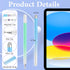 Stylus Pens for Touch Screens, 2 in 1 Magnetic Disc Stylus Pen for iPad with Magnetic Cap, Tablet iPad Pencil Compatible with iPhone/iPad/Android/Microsoft/Surface All Capacitive Touch Screens