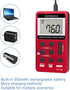 Retekess V112 AM FM Portable Pocket Radio, Digital Tuning Stereo, Rechargeable Battery, with Headphones, for Walking