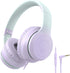 rockpapa L22 Wired Headphones for Kids, Girls, Boys, Women with Microphone, Foldable Stereo 3.5mm Corded Headphones for
