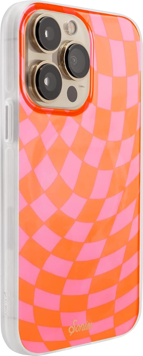 Sonix Case for iPhone 13 Pro | Checkmate Pink | 10ft Drop Tested | Compatible with MagSafe