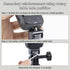 Generic 1/4" Insta360 CNC Aluminum Camera Mount Adapter - Universal GoPro DJI Tripod Converter with Locking Ring