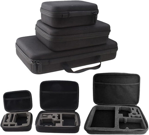 Camera Accessories Bag for Action Camera - Portable Protective Case Compatible with Gopro Hero12 11 10 9 8 7 6 5 4 3 2