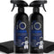 Screen Cleaner Spray (16oz+16oz), Large 32oz Kit for LCD LED TVs, Smartphones, Laptops, with Microfiber Cloths