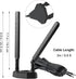 eifagur 9dBi 4G 5G TS9 M6 MR6110 MR6150 MR6500 M6 M5 MR5100 MR5200 5G Magnetic Base External Antenna for Netgear