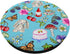 Coquette Aesthetic Botanical Garden Tea Blue Dollette PopSockets Standard PopGrip