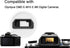 FANZR E-M10 E-M5 (2 Pack) Eyecup Eyepiece Viewfinder Compatible for Olympus OMD Digital Camera